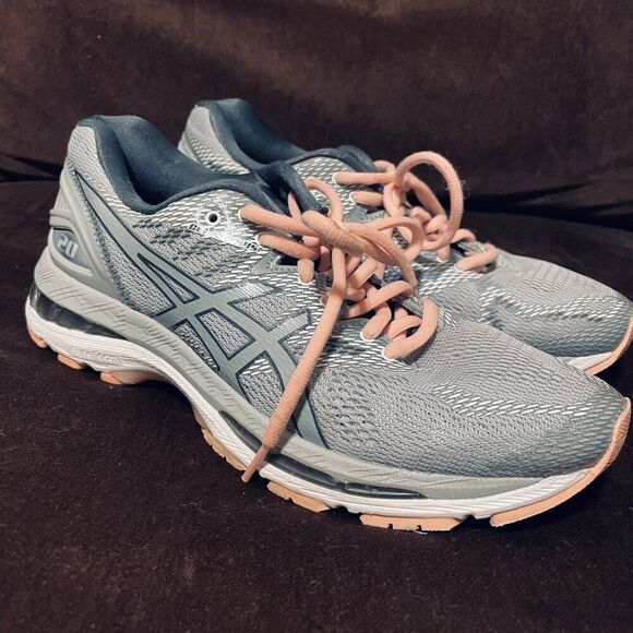 Asics GEL-Nimbus 20 Running Shoes Womens Size 8 US 39.5 EUR T850N Medium Gray - Picture 1 of 11